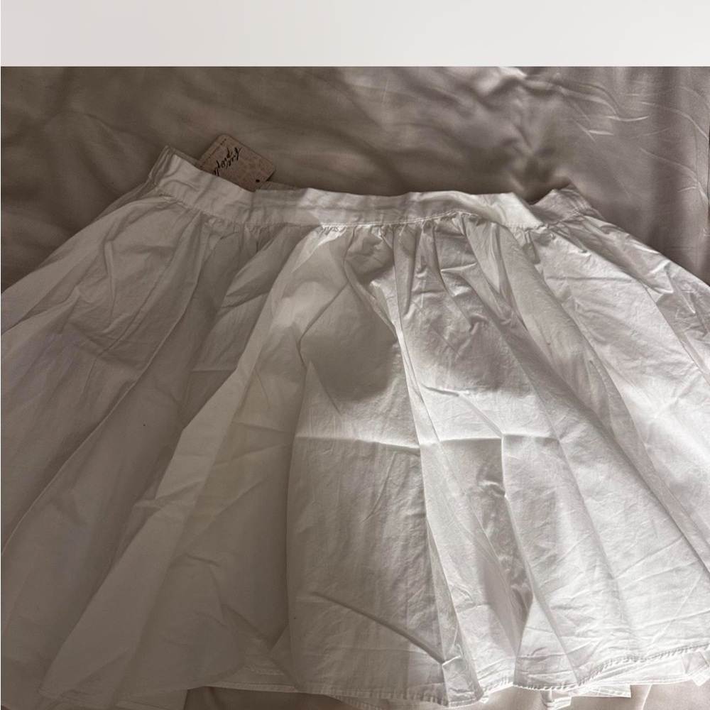 Free People White Skirt